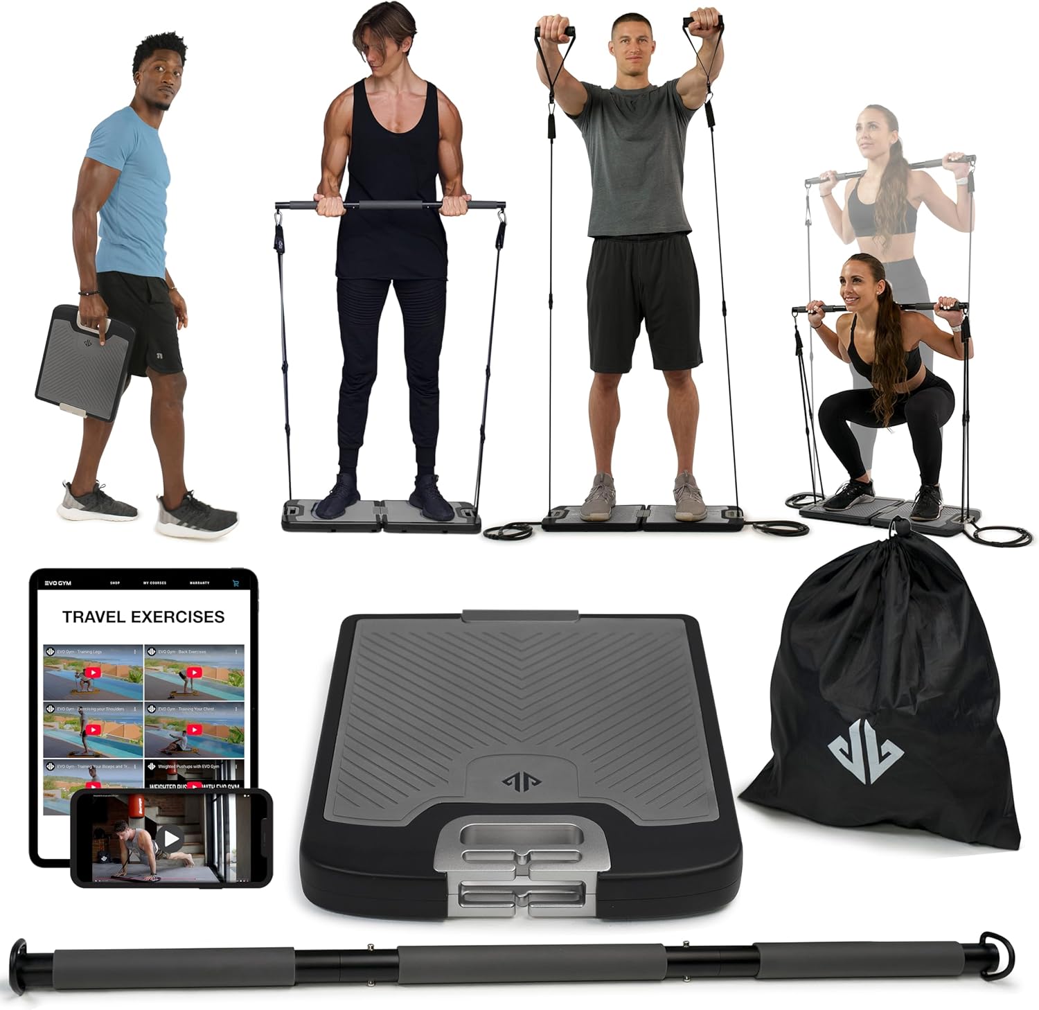 Home Gym Portable - Hepsi Bir Arada Taşınabilir Ev Spor