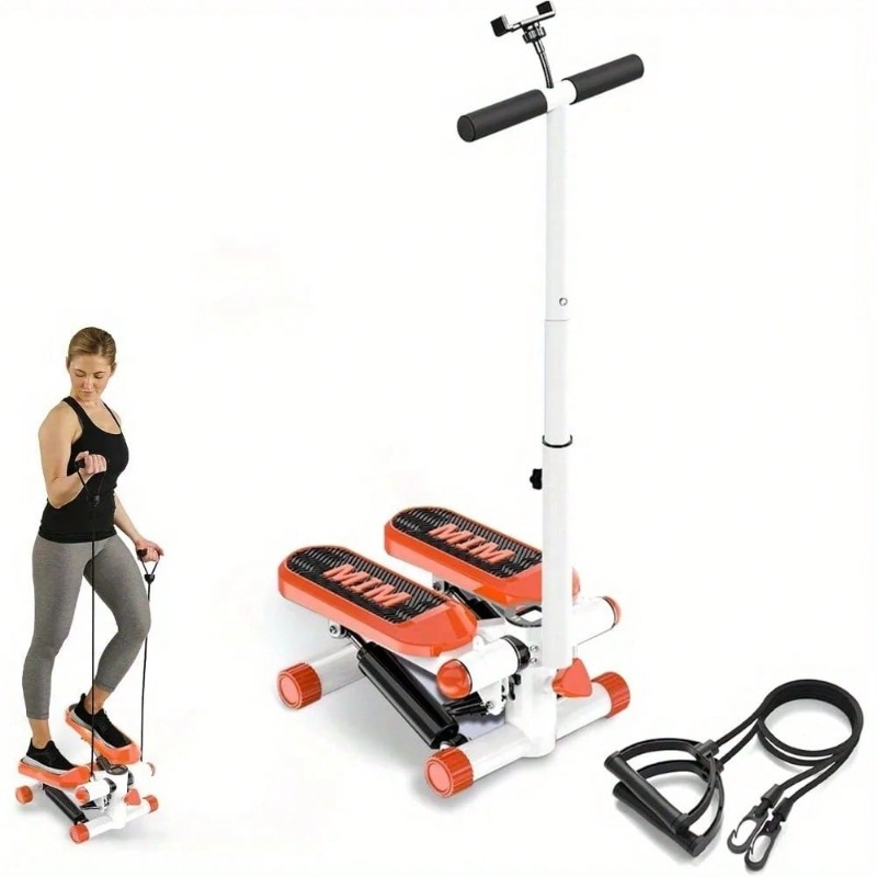 Home Gym Portable - Direnç Bantlı Mini Merdiven Stepper'ı -