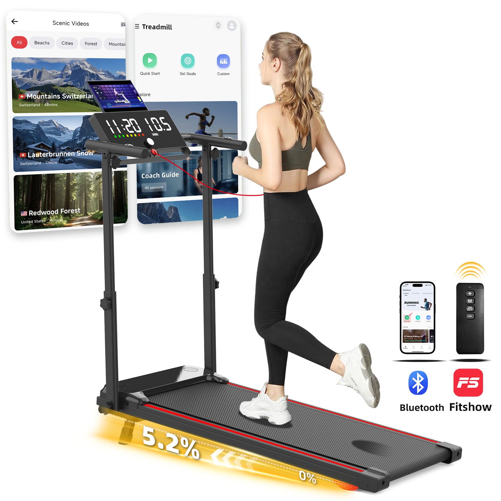 Home Gym Electric Machine - Düşük Fiyatlı Katlanabilir Koşu Bandı Taşınabilir
