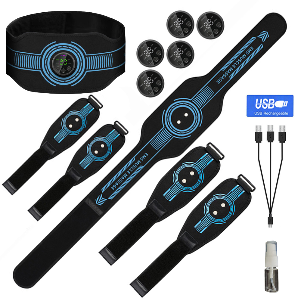 Home Gym Electric Machine - USB şarj edilebilir karın kas çalıştırıcı