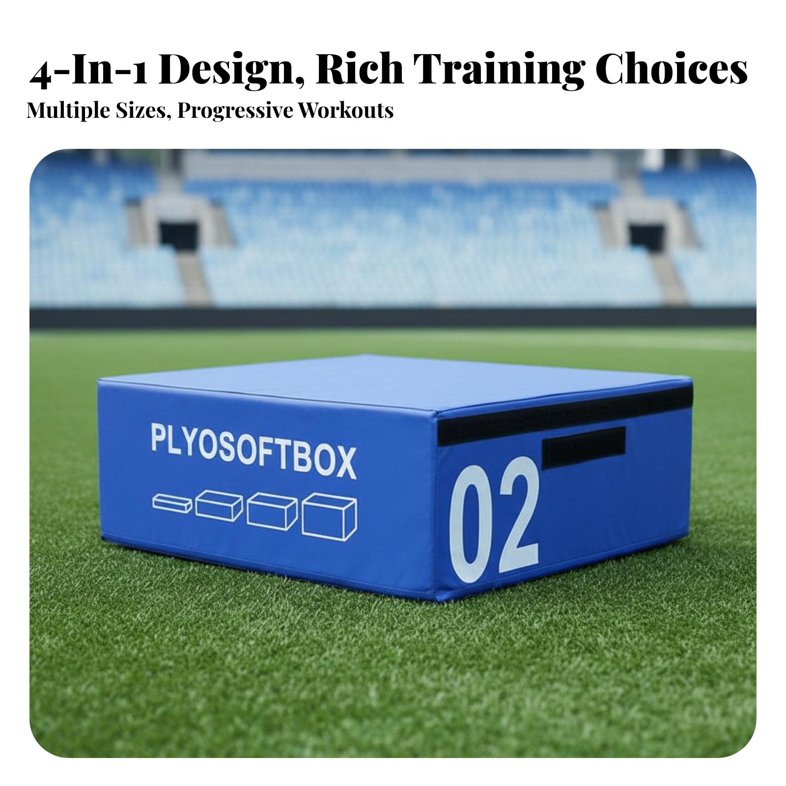 Plyo Box Set - 4 Parça 4'lü Yumuşak Kaplı Kutu