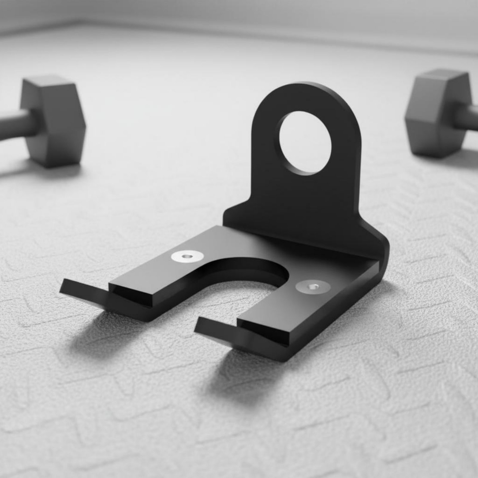 Home Gym Wall Mounted - Tekli Halter Askısı Duvara Monte Standart