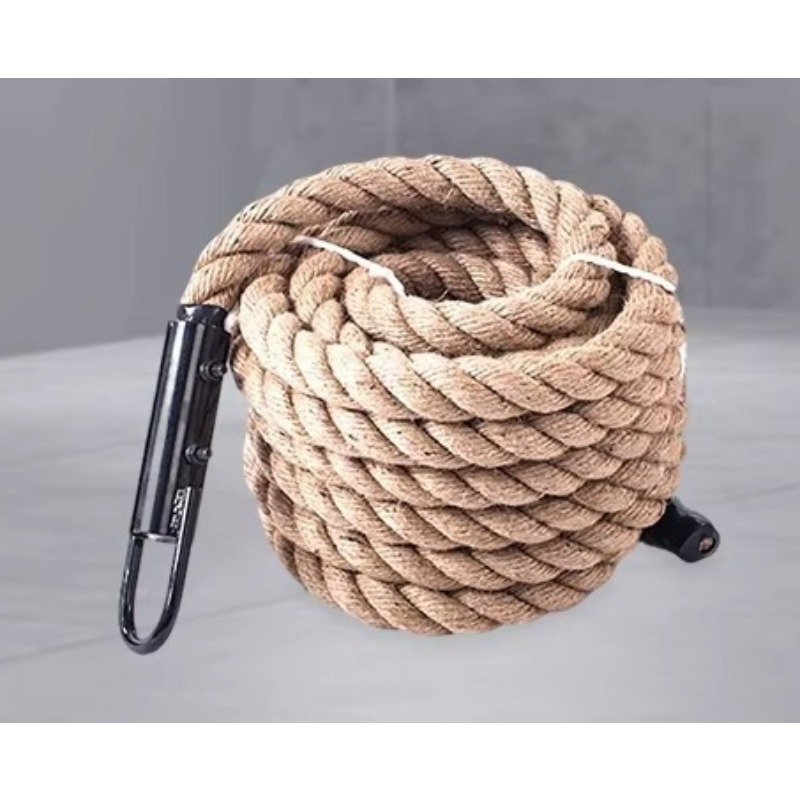 Home Gym Leg - 9m Battle Rope, Sabit Montaj Kancasıyla