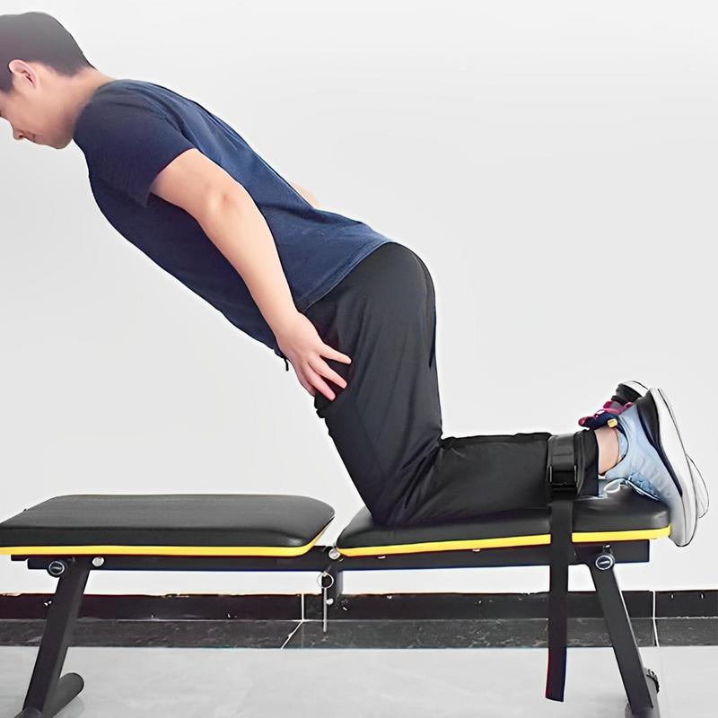 Home Gym Hamstring Exercises - Fitness Hamstring Kıvırmak Kayışı Egzersiz Destekli