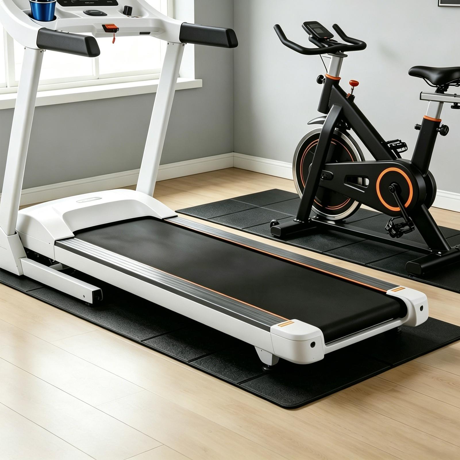 Home Gym Leg - Koşu bandı pedleri zemin için kaymaz