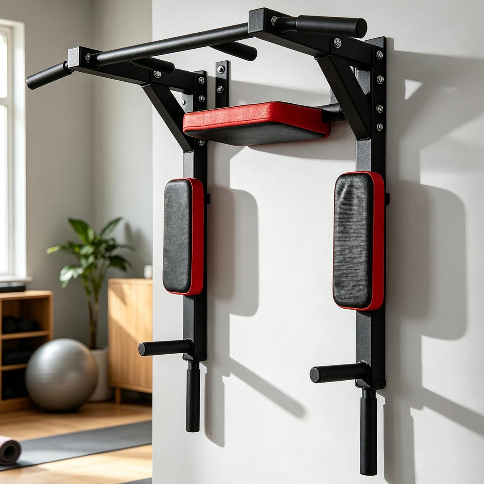 Home Gym Wall Mounted - Duvara Monte Edilebilir Barfiks Çubuğu Fitness