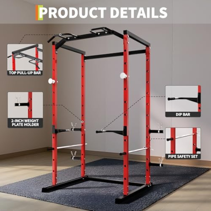 Ayarlanabilir J-Kancaları ve G - Home Gym Pull Up Bar incelemesi ve fiyatı