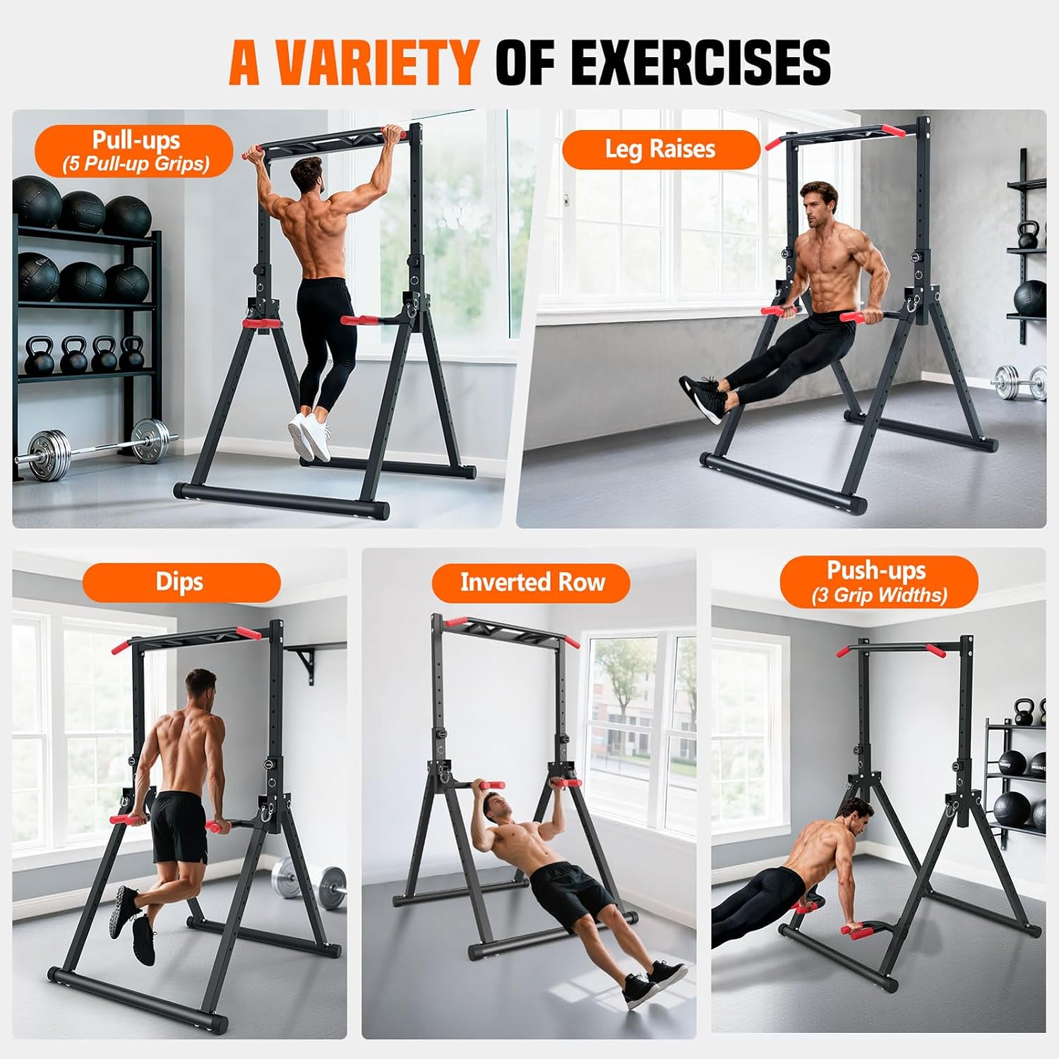 Katlanabilir Güç Kulesi Dip İs - Home Gym Pull Up Bar incelemesi ve fiyatı