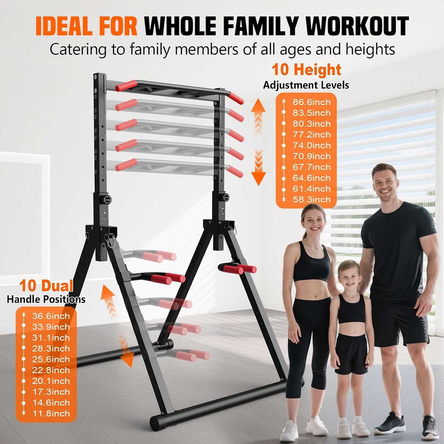 Katlanabilir Güç Kulesi Dip İs - Home Gym Pull Up Bar incelemesi ve fiyatı