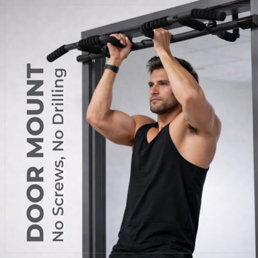 Kapıya Monte Çekme Barı Seti,  - Home Gym Pull Up Bar incelemesi ve fiyatı
