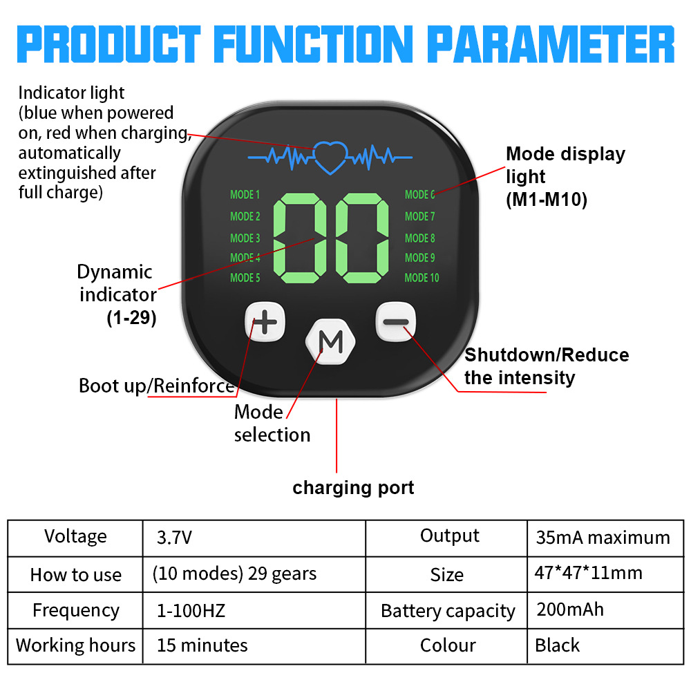 EMS Kas Stimülatörü Karın Kası - Home Gym Electric Machine incelemesi ve fiyatı